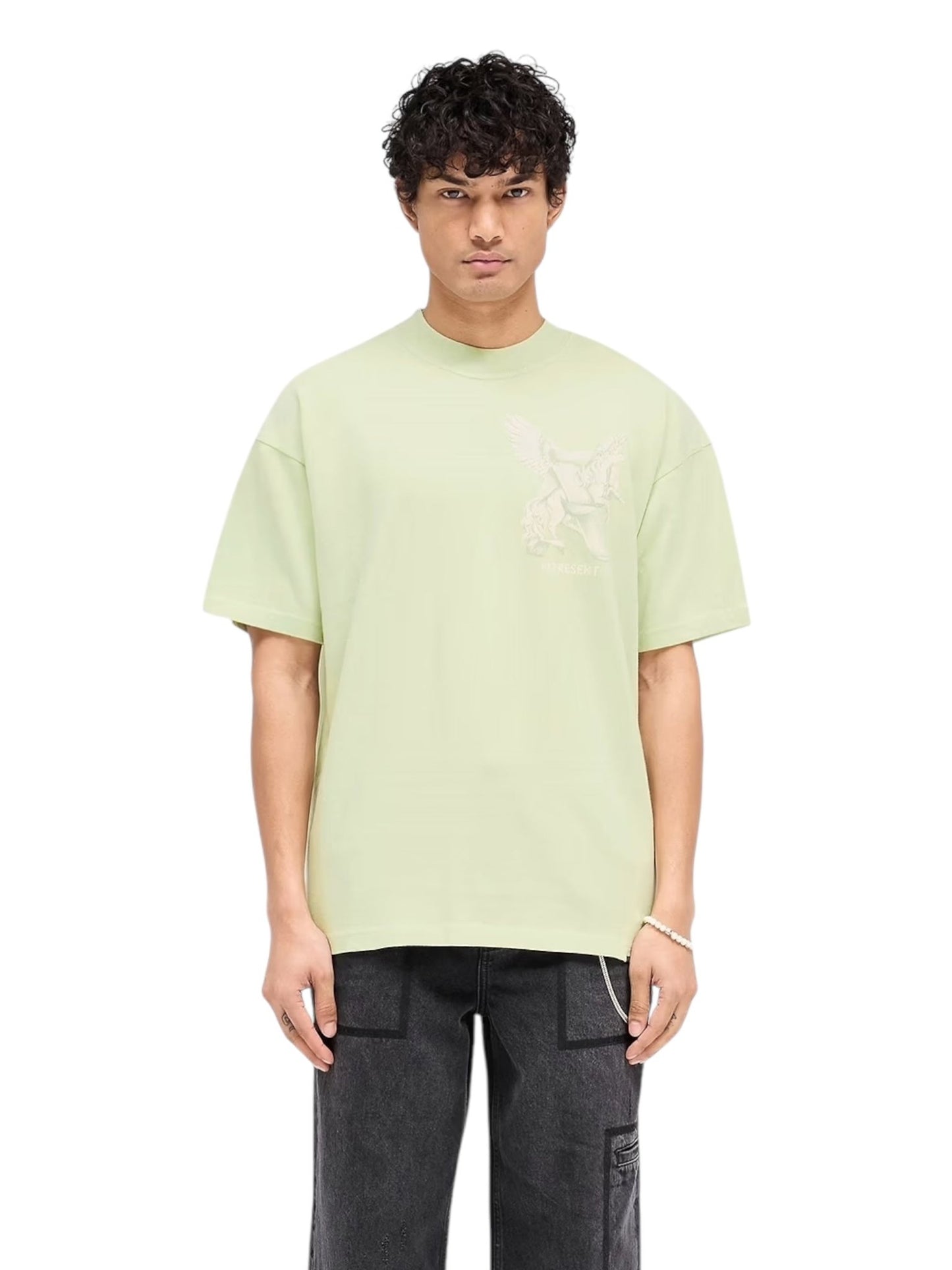 Represent MLM41066 Elegance in Motion Tee in Matcha Green