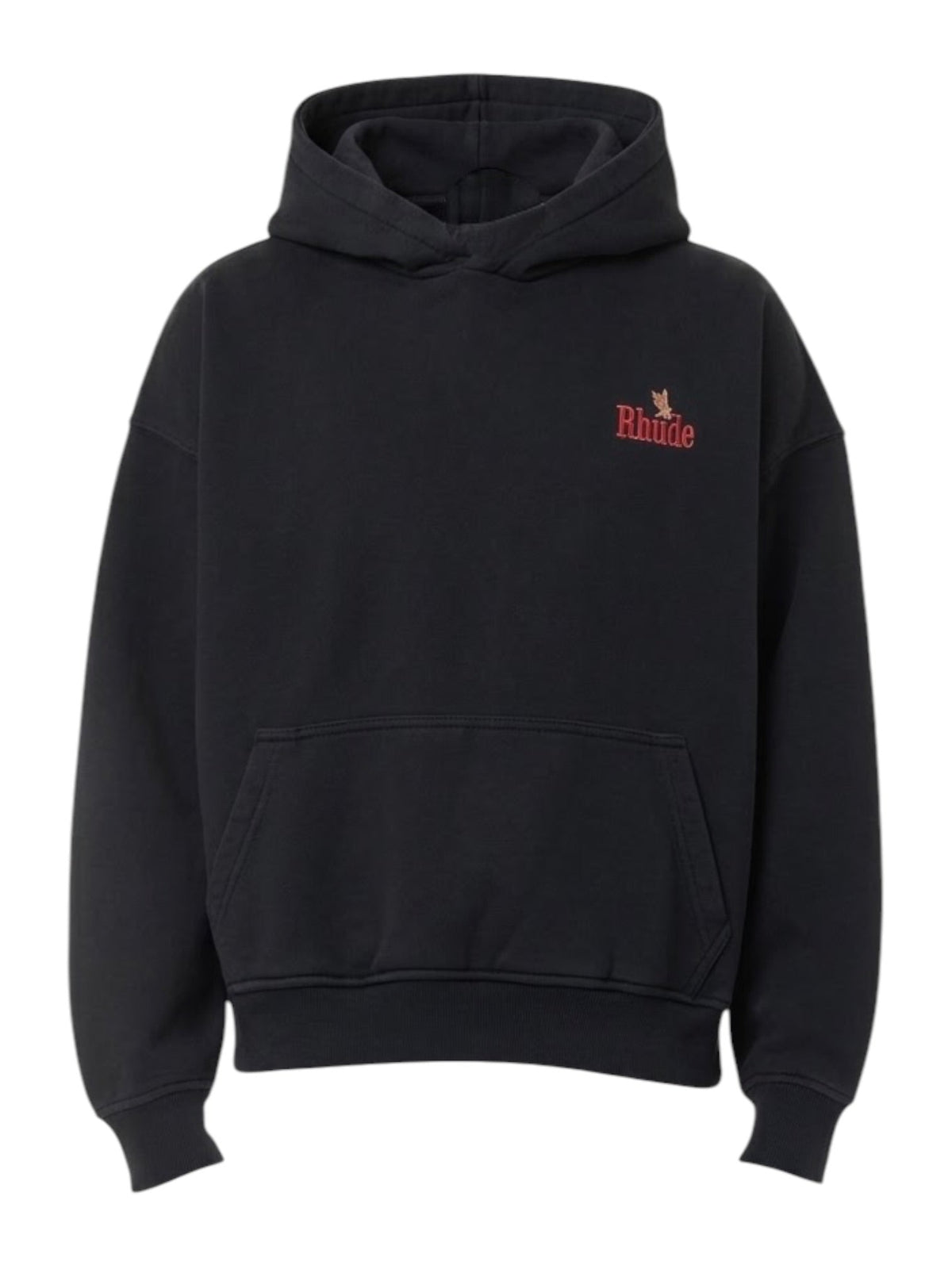 Probus Rhude American Spirit Hoodie Vintage Black/Red Rhude American Spirit Hoodie Vintage Black/Red BLACK/RED