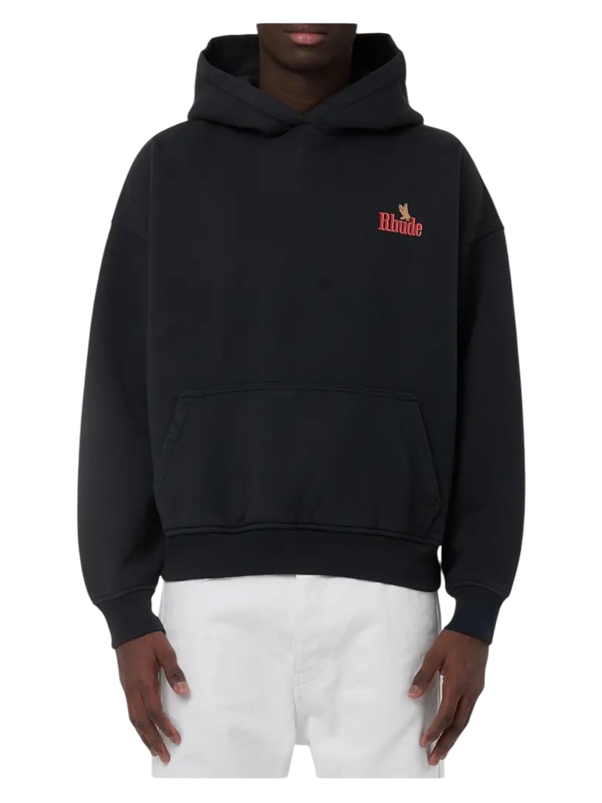 Probus Rhude American Spirit Hoodie Vintage Black/Red Rhude American Spirit Hoodie Vintage Black/Red BLACK/RED
