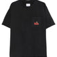 Probus Rhude American Spirit Pocket Tee Vtg Black/Red Rhude American Spirit Pocket Tee Vtg Black/Red BLACK
