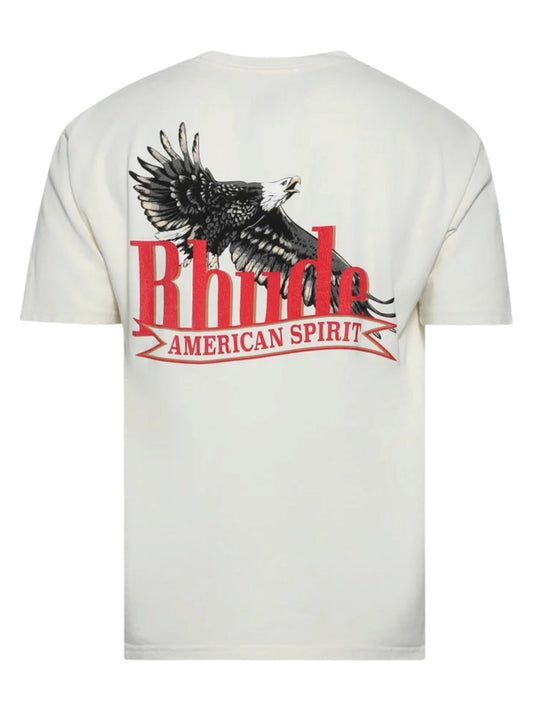 Probus Rhude American Spirit Pocket Tee Vtg White/Red Rhude American Spirit Pocket Tee Vtg White/Red WHITE