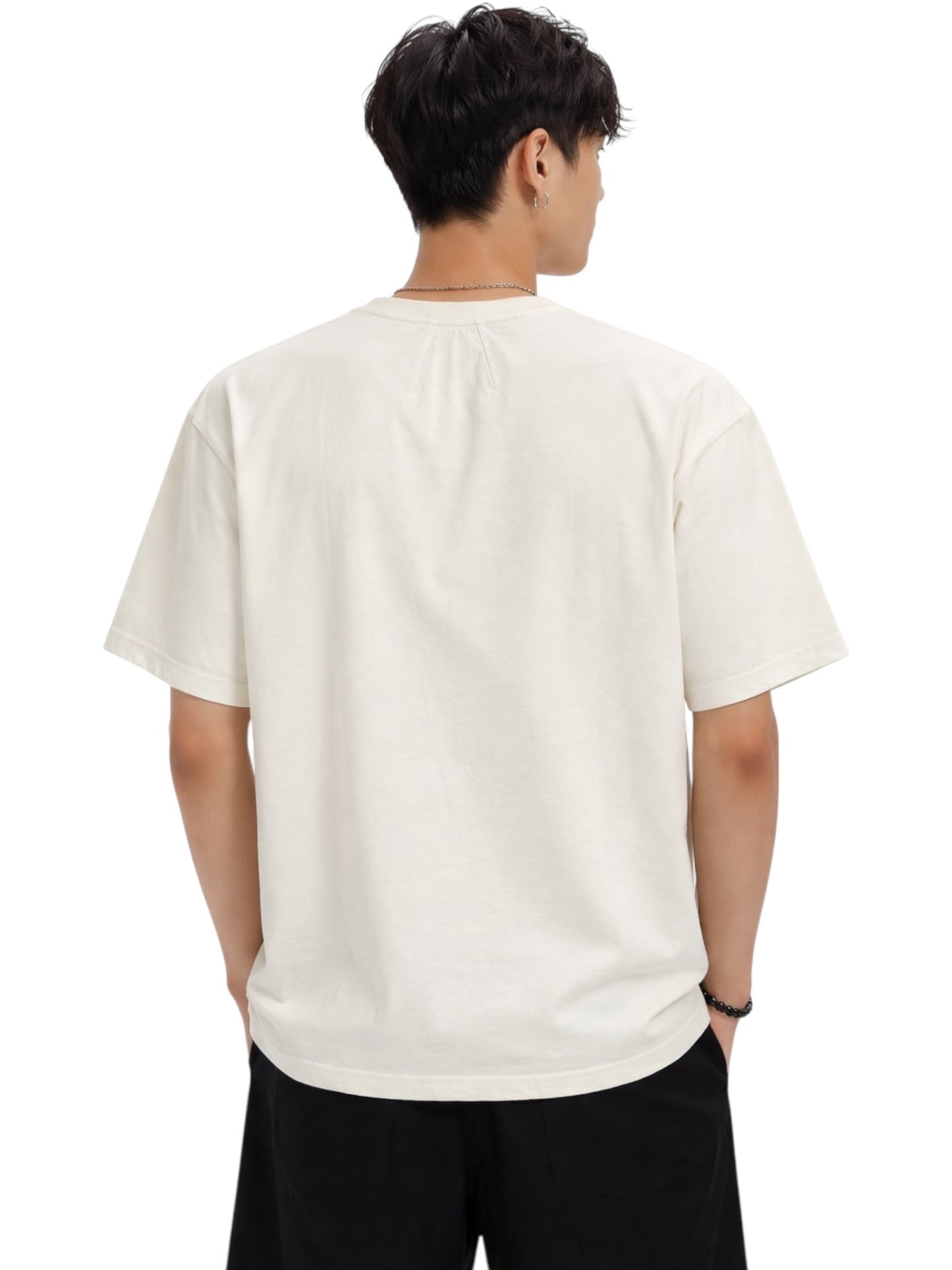 Rhude Banner Tee Vintage White/Black