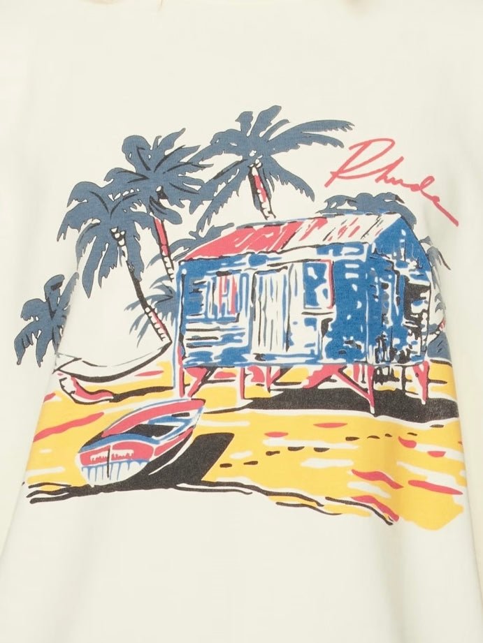 Rhude Beach-Side Tee White