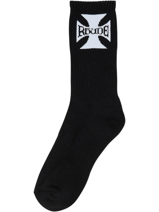 Rhude Boys Logo Sock Black/White