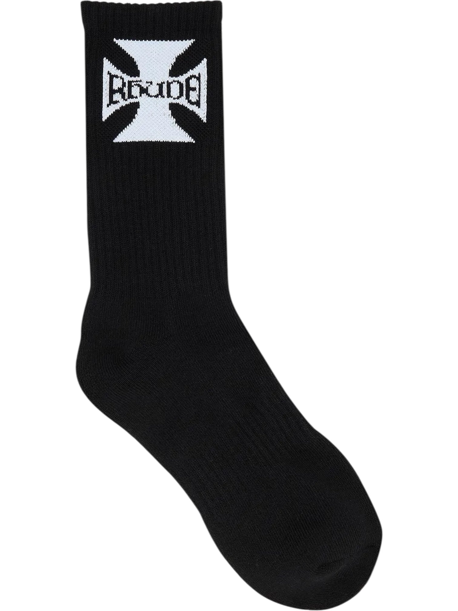 Rhude Boys Logo Sock Black/White