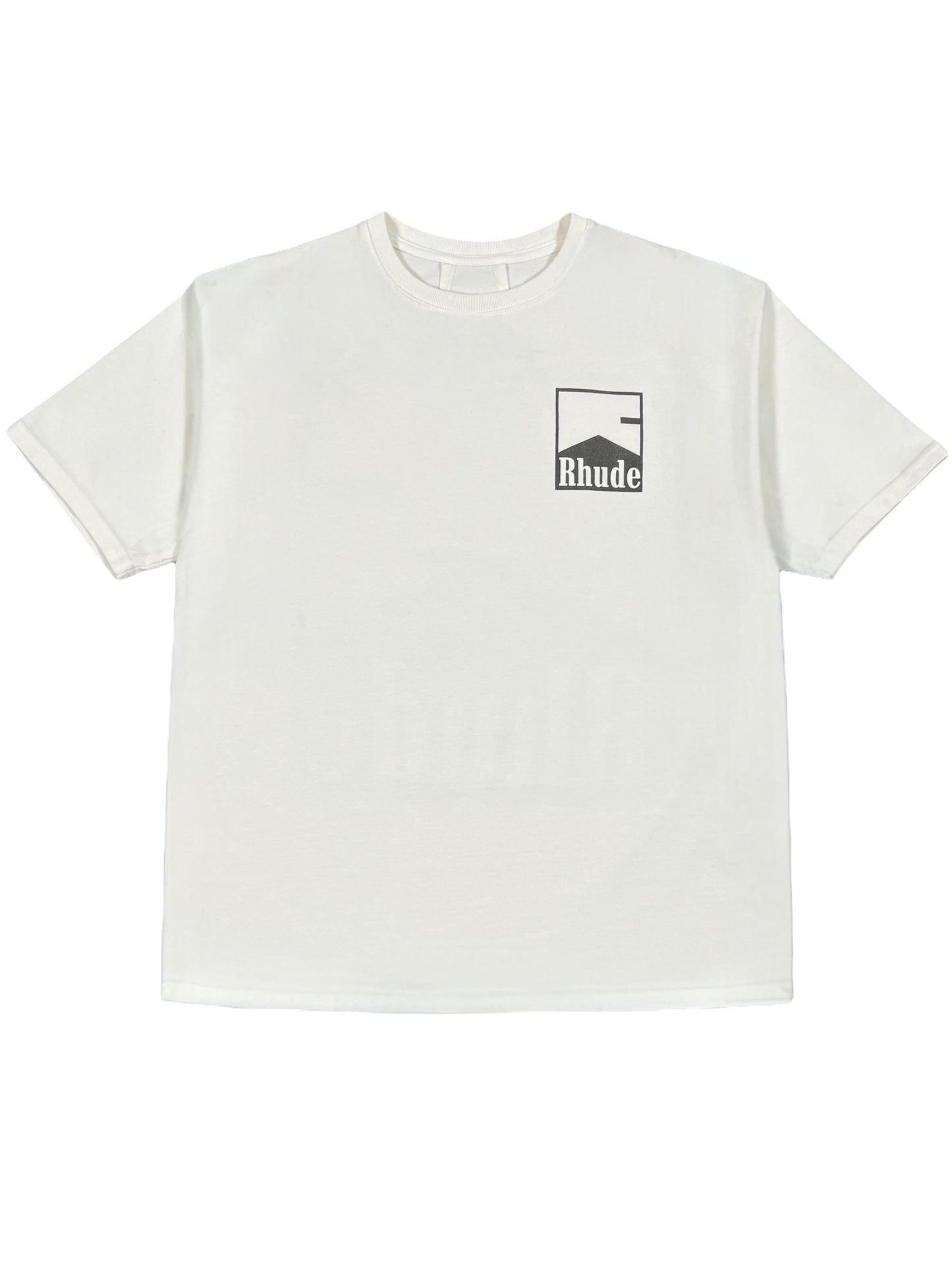 Rhude Chevron Tee White