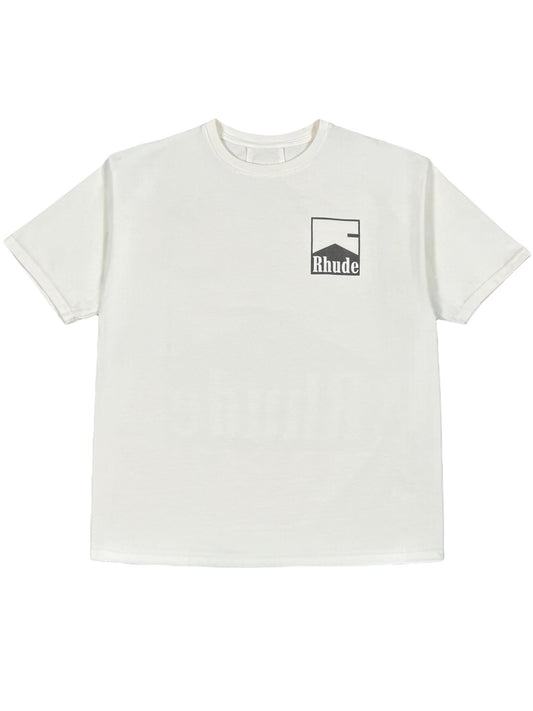 Rhude Chevron Tee White