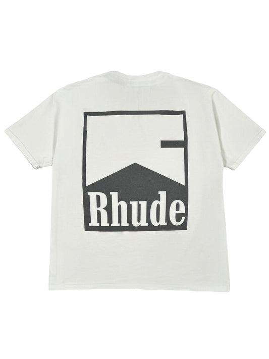 Rhude Chevron Tee White