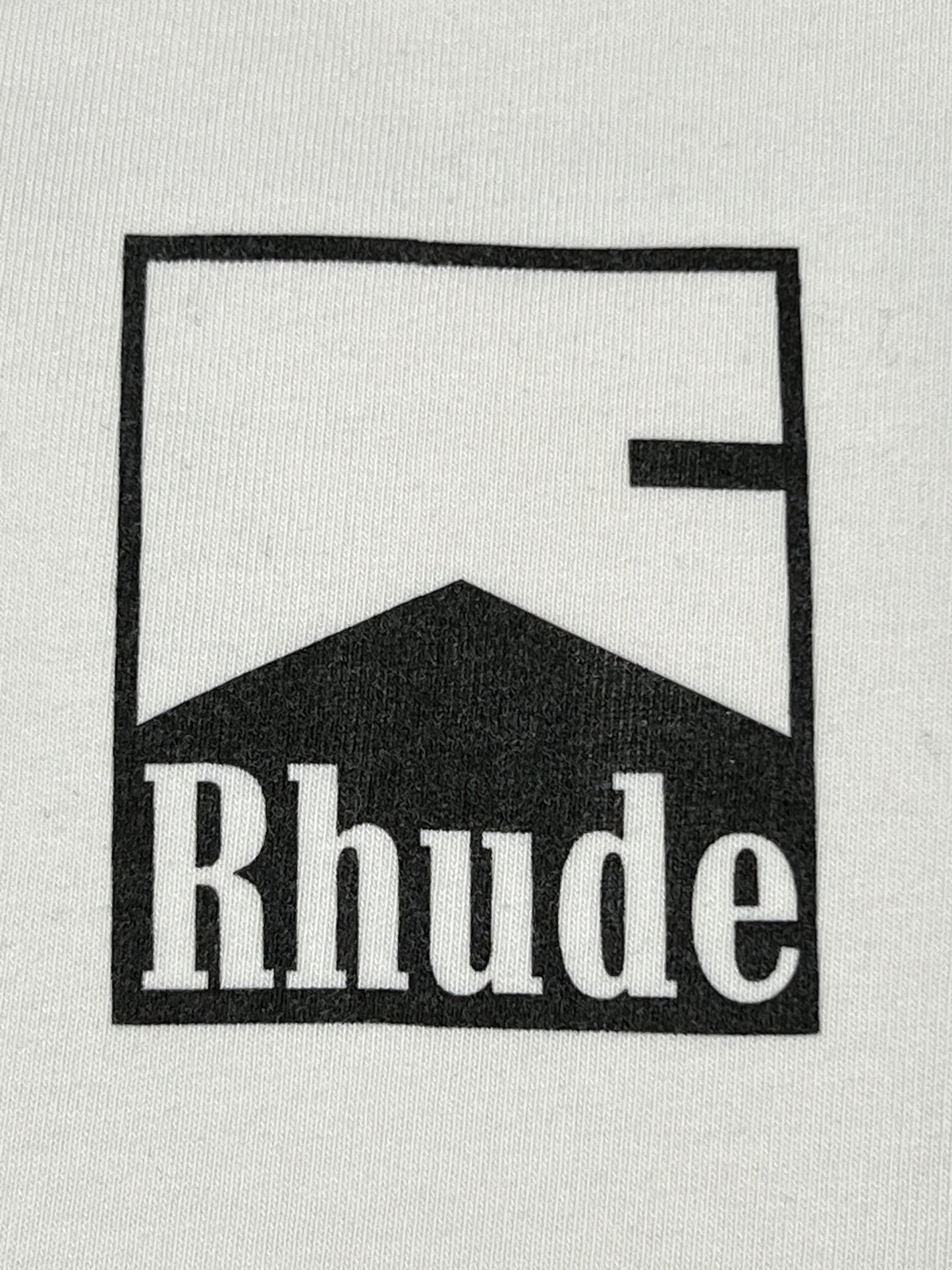 Rhude Chevron Tee White