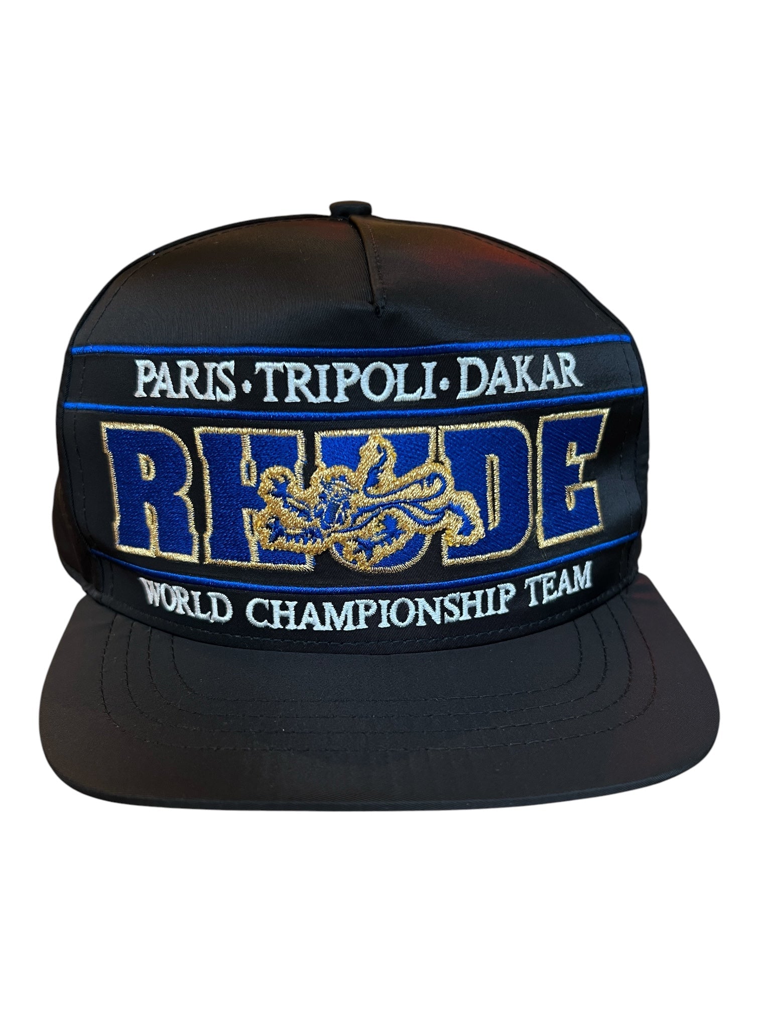 Rhude Chrono Hat Black/Blue/Gold