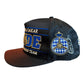 Rhude Chrono Hat Black/Blue/Gold