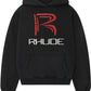 Rhude Circuit Logo Hoodie Vtg Black