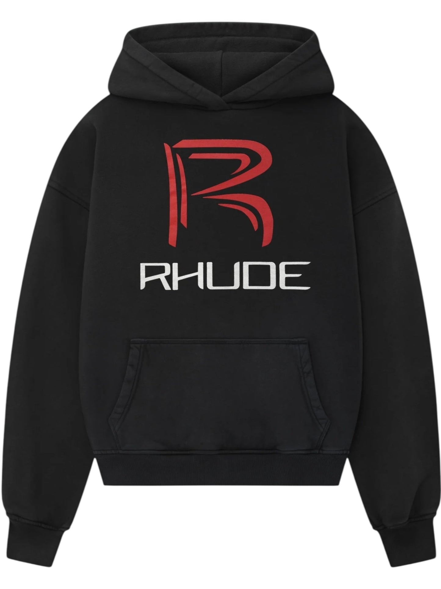 Rhude Circuit Logo Hoodie Vtg Black