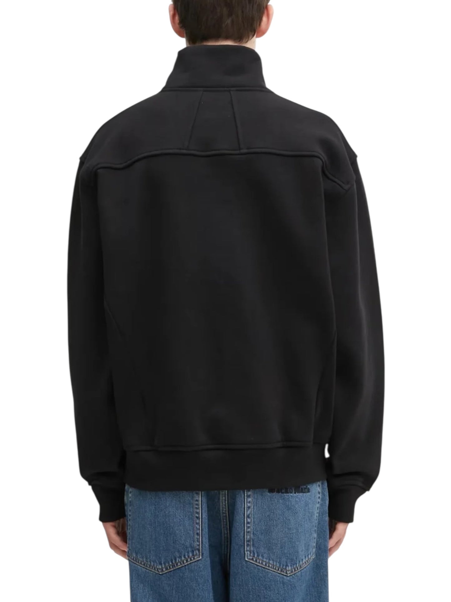Rhude Classique Quarter Zip Black/white