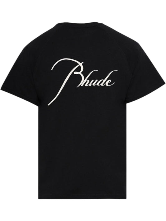 Rhude Classique Raglan Tee Black/White