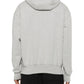 Rhude Classique Side Zip Pullover Hoodie Grey/Black