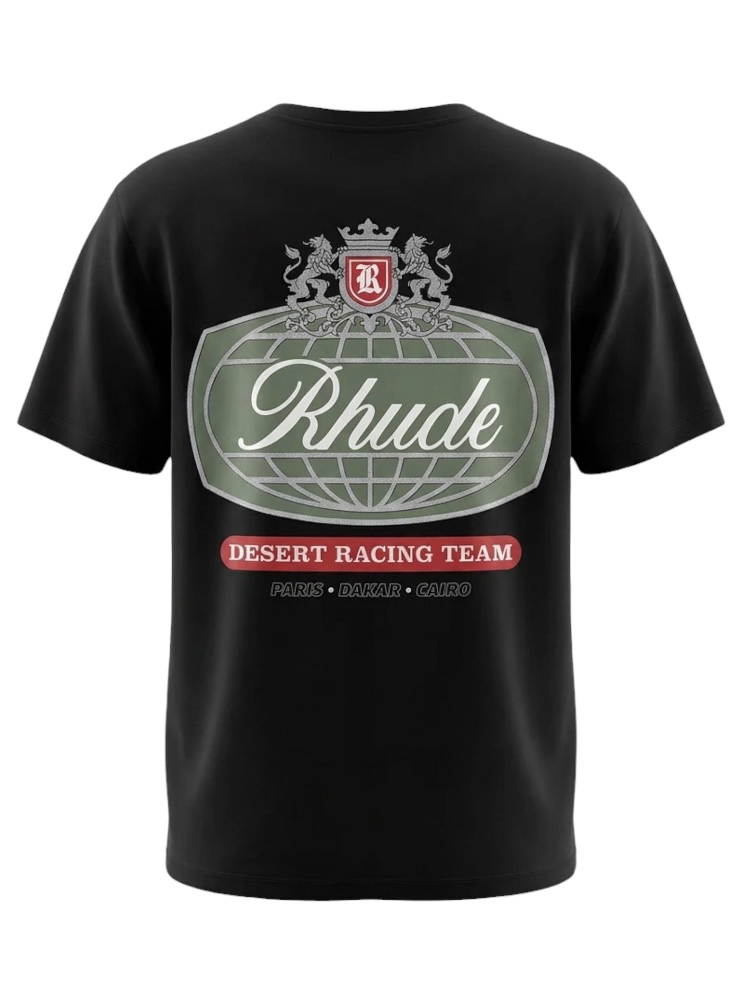 Probus Rhude Desert Crest Tee Vtg Black Rhude Desert Crest Tee Vtg Black BLACK