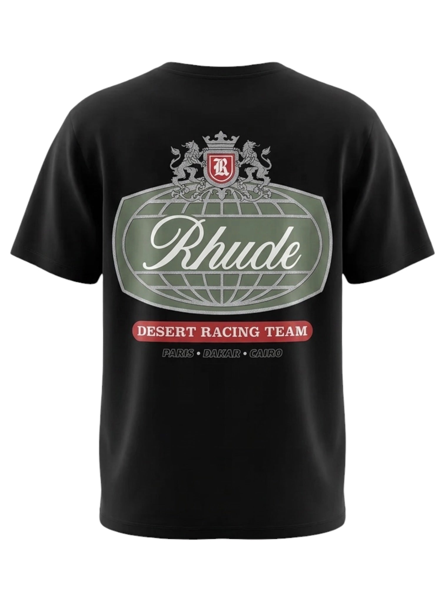 Probus Rhude Desert Crest Tee Vtg Black Rhude Desert Crest Tee Vtg Black BLACK