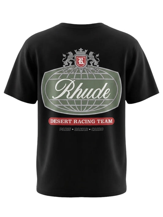 Probus Rhude Desert Crest Tee Vtg Black Rhude Desert Crest Tee Vtg Black BLACK