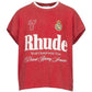 Probus Rhude Desert Racing Script Cut-Off Tee Red/White Rhude Desert Racing Script Cut-Off Tee Red/White RED/WHITE