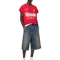 Probus Rhude Desert Racing Script Cut-Off Tee Red/White Rhude Desert Racing Script Cut-Off Tee Red/White RED/WHITE