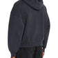 Rhude Eagle Pass Zip-Up Hoodie Vtg Black/White