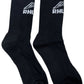 Rhude Footy Logo Sock Black/White