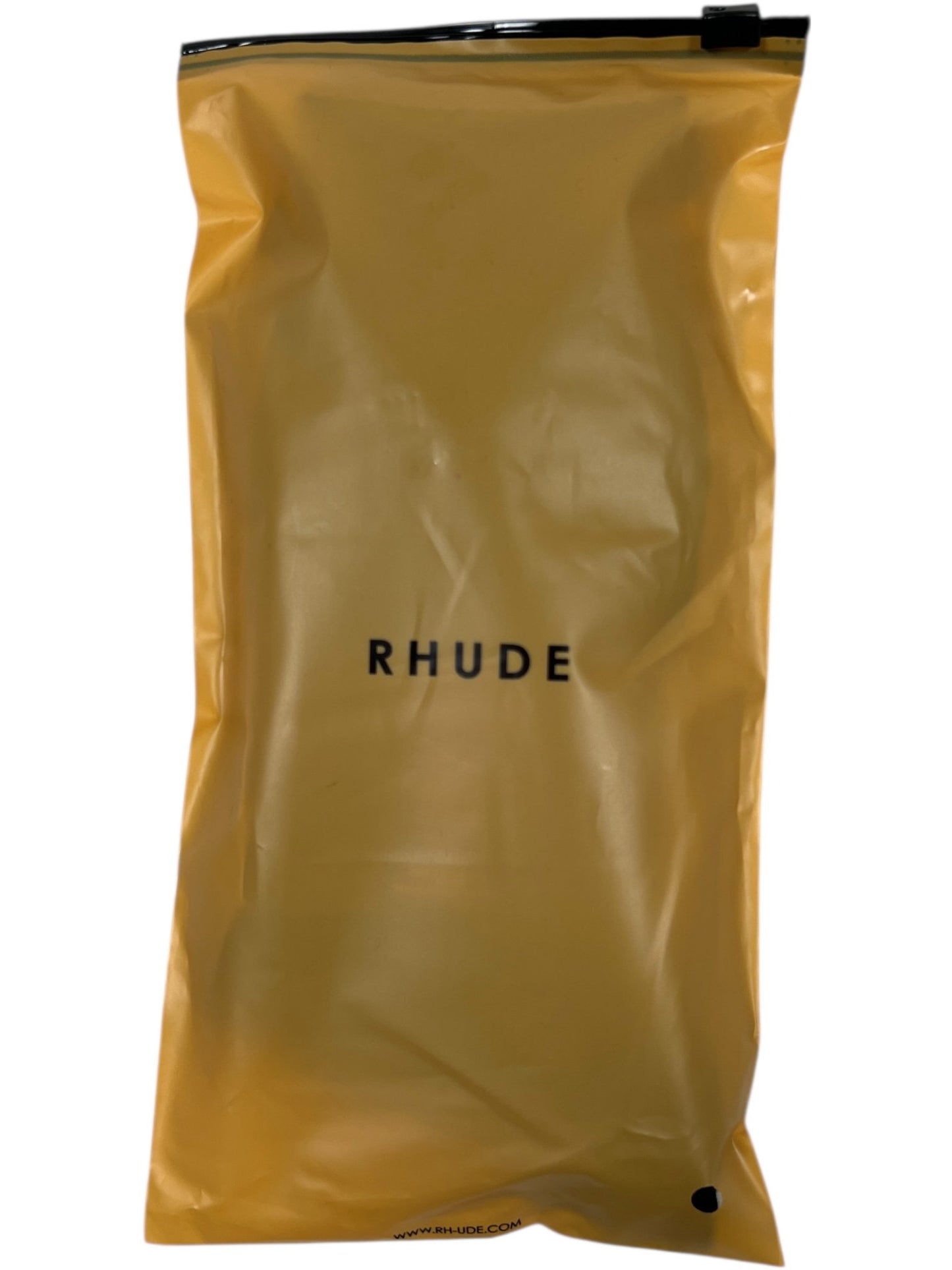 Rhude Script Logo Sock Black/Gold