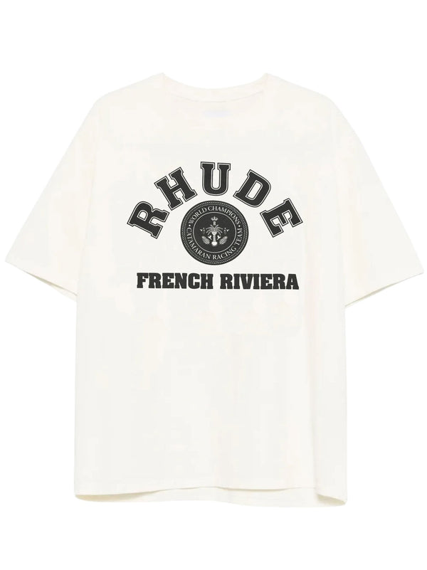 Rhude French Riviera Tee White