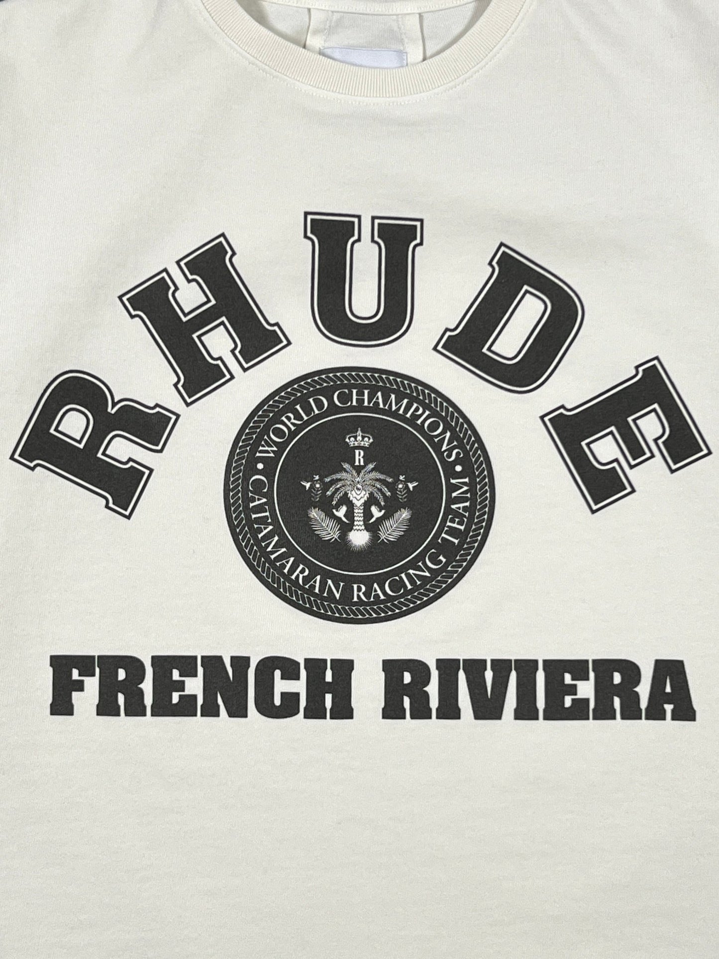 Rhude French Riviera Tee White