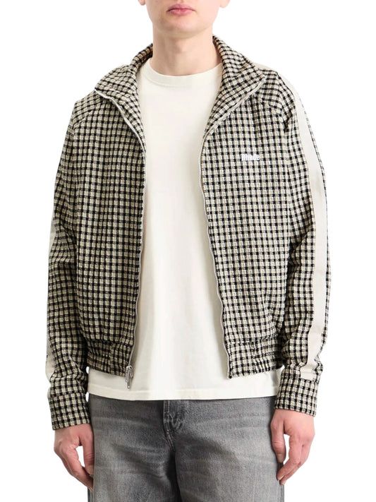 Rhude Gingham Hamptons Track Jacket White/Black