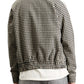 Rhude Gingham Hamptons Track Jacket White/Black