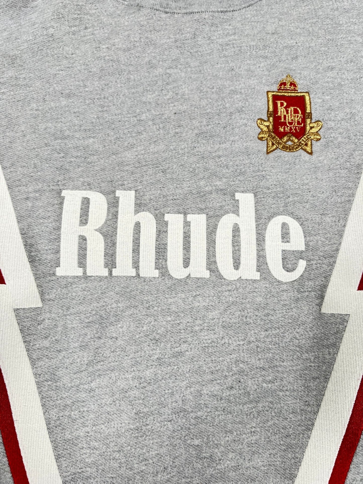 Rhude Lighting Crew Heather Grey