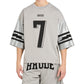 Rhude Lightning Football Jersey Grey-Silver