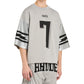 Rhude Lightning Football Jersey Grey-Silver
