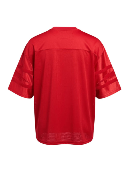 Rhude Lightning Football Jersey Red