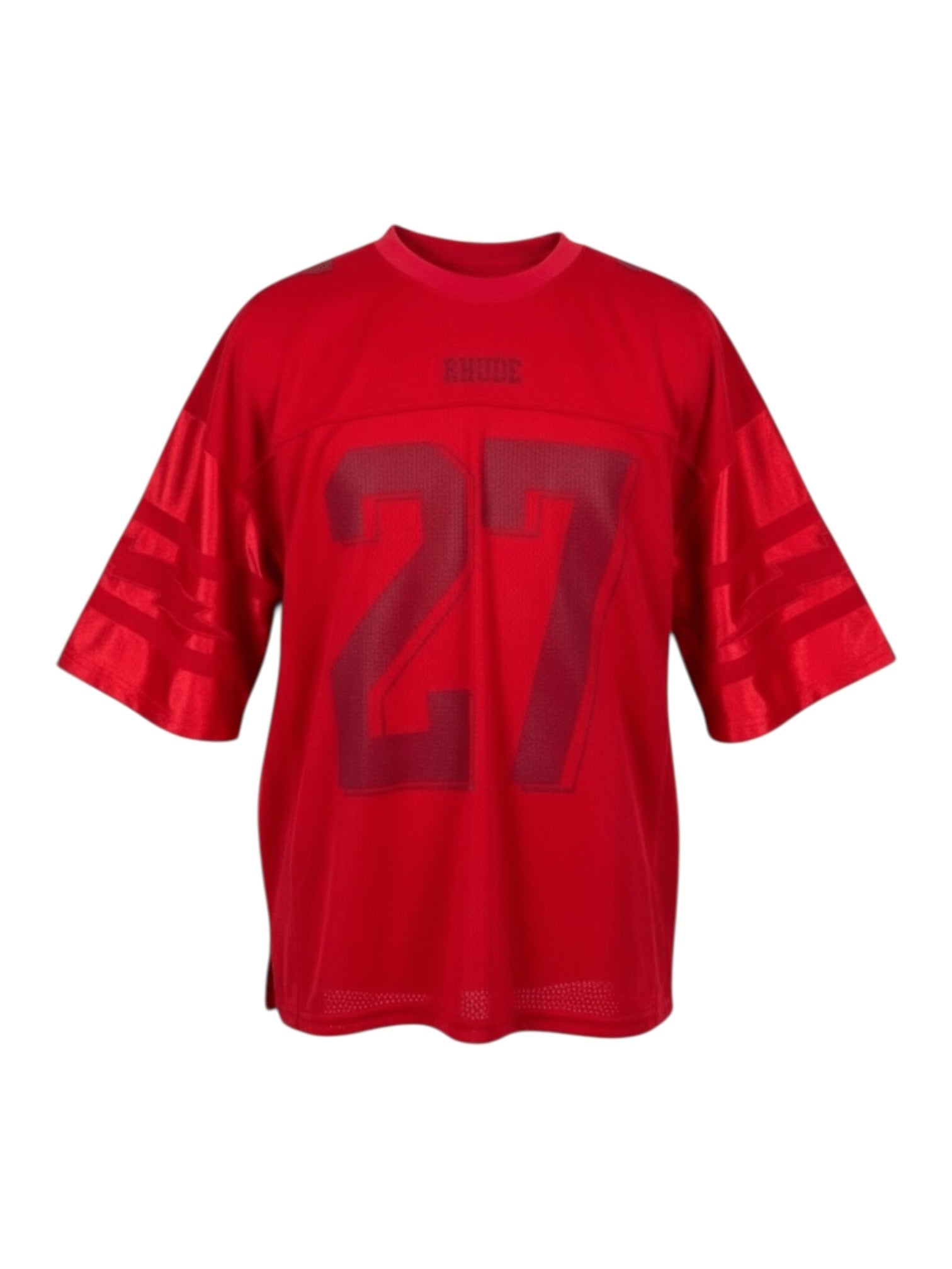 Rhude Lightning Football Jersey Red