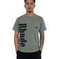 Probus Rhude Logo Pocket Tee Washed Olive-Black Rhude Logo Pocket Tee Washed Olive-Black S