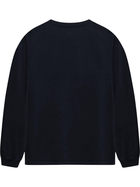 Rhude Montenegro Regatta L/S Tee Vtg Black/Navy