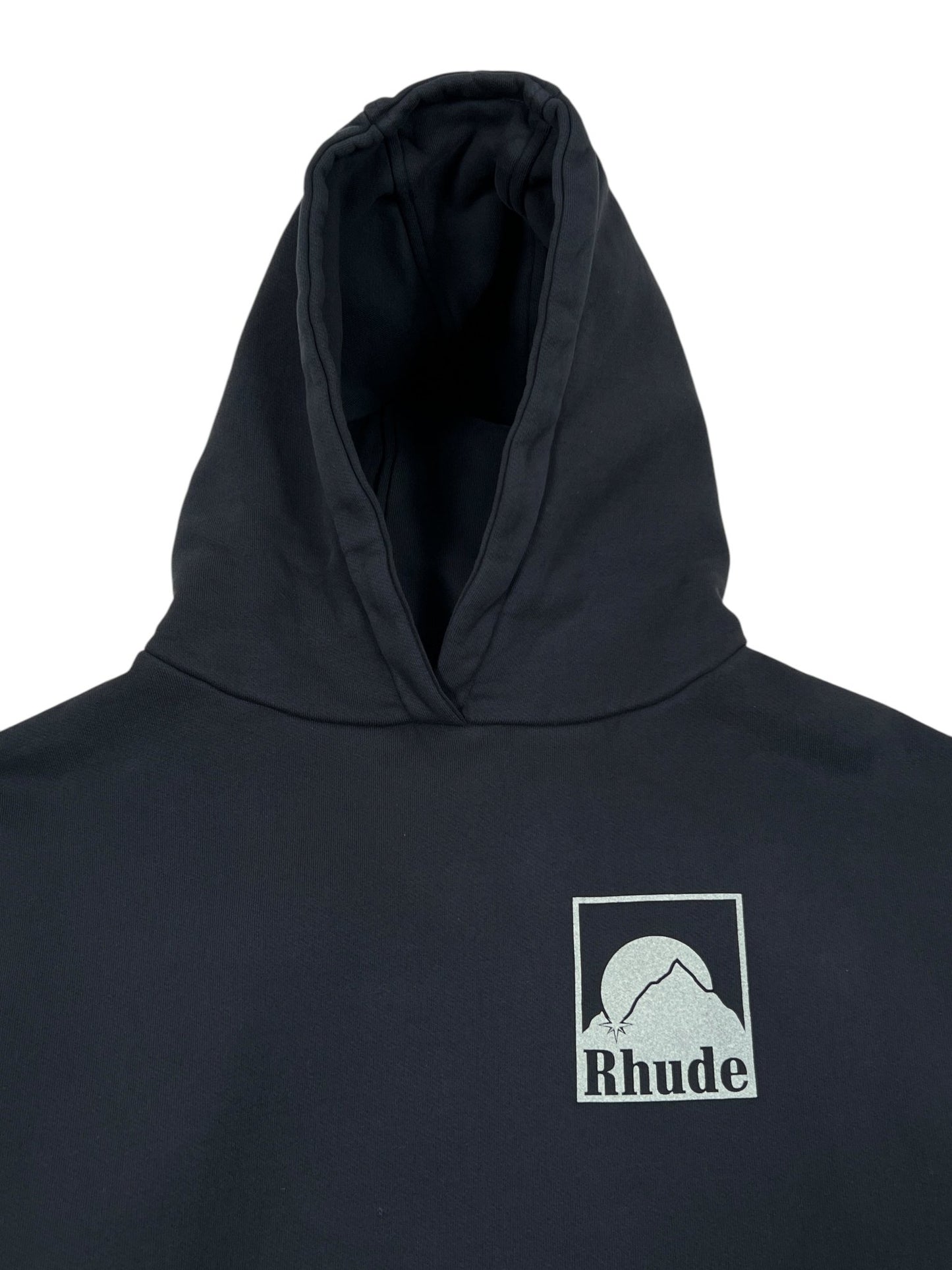 Rhude Moonlight Badge Hood Black