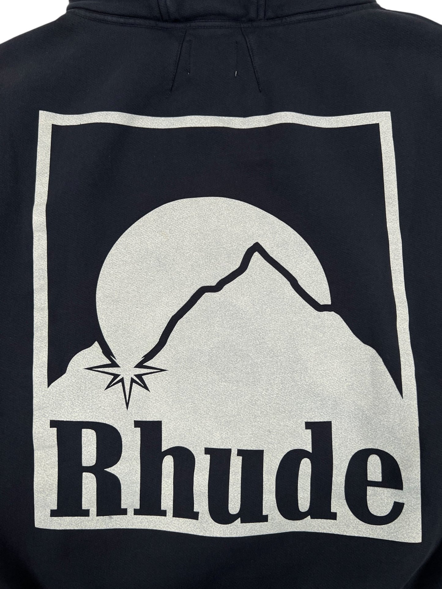 Rhude Moonlight Badge Hood Black