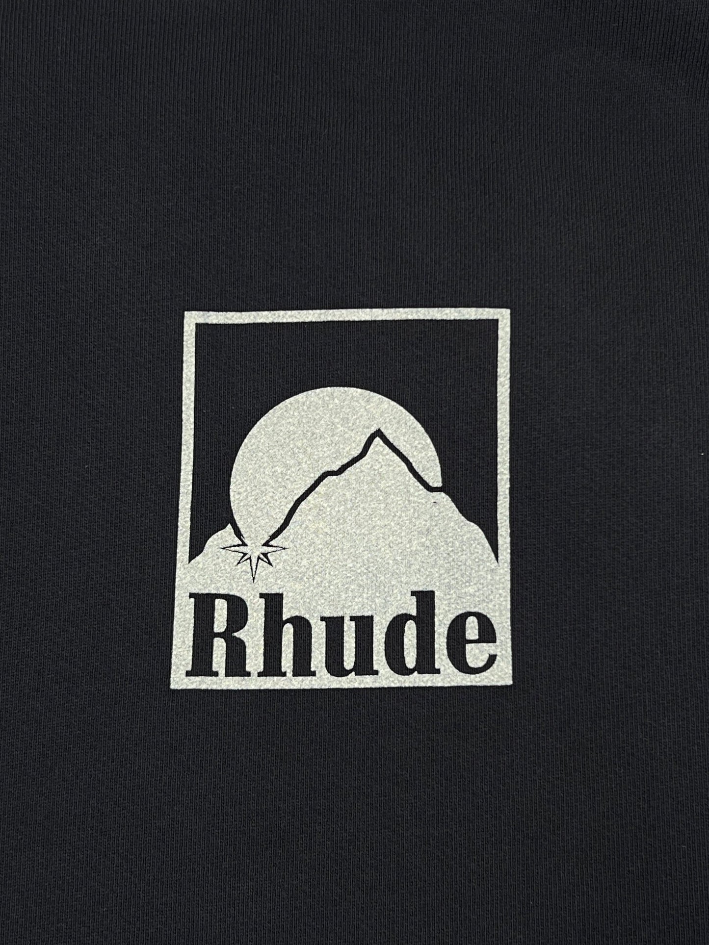 Rhude Moonlight Badge Hood Black