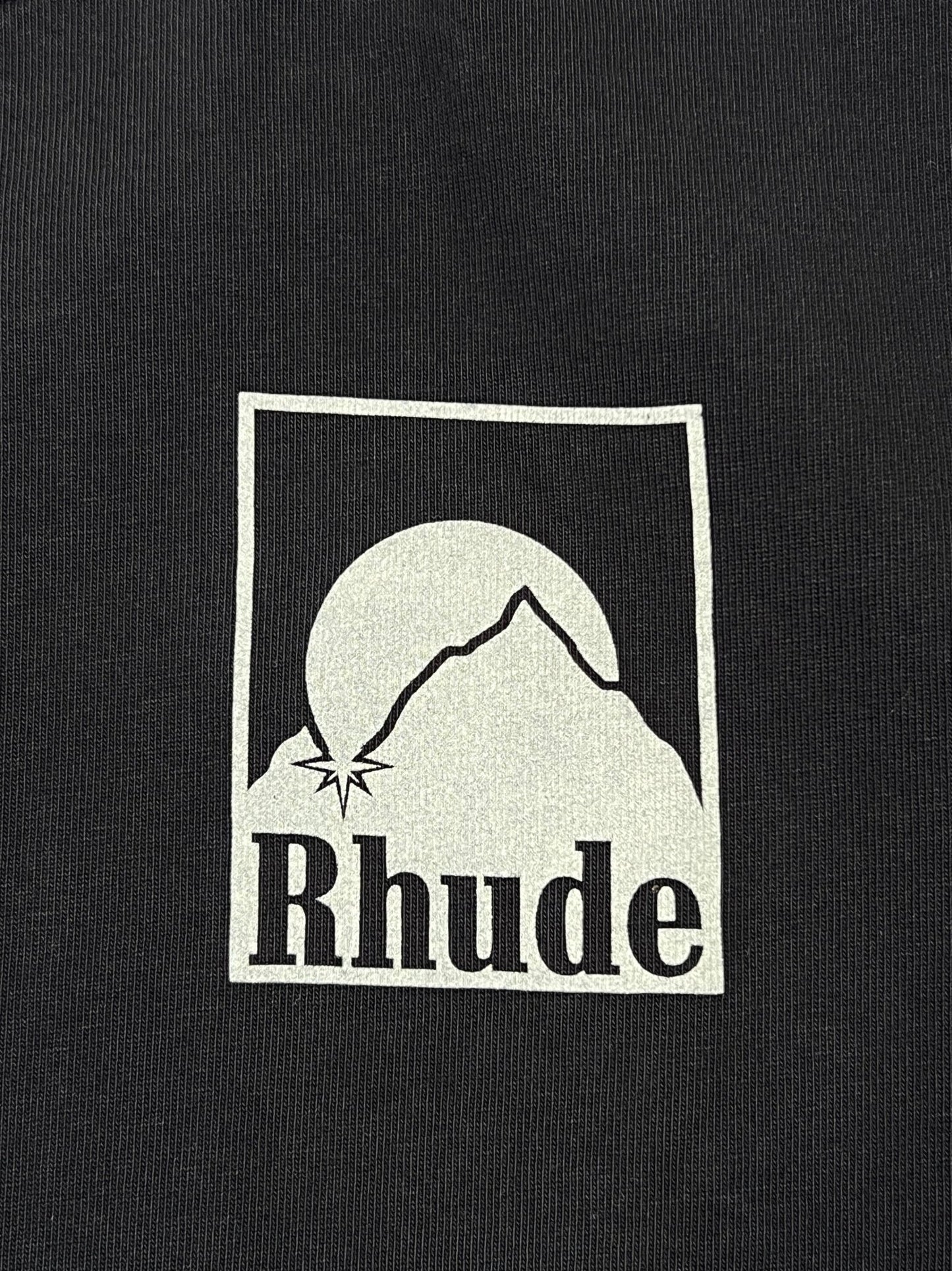 Rhude Moonlight Badge Tee Black