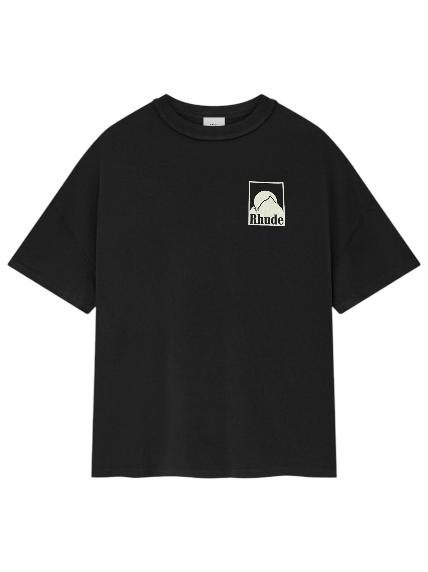 Rhude Moonlight Badge Tee Black