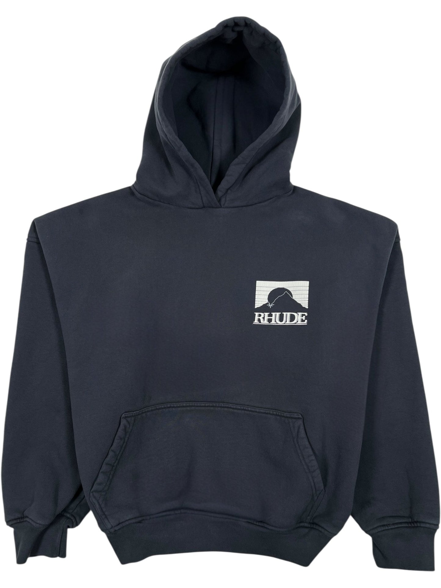 Rhude Moonlight Pack Hoodie Vtg Black/White