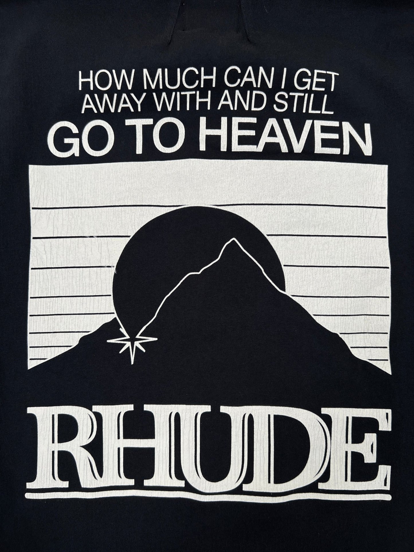 Rhude Moonlight Pack Tee Vtg Black/White