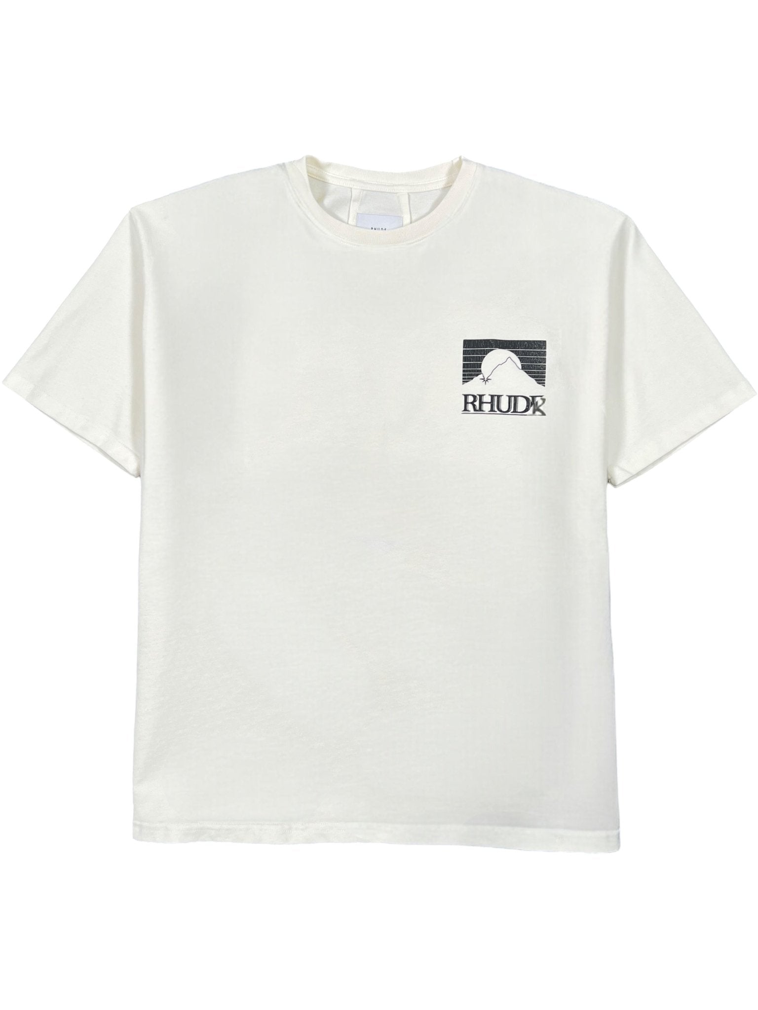 Rhude Moonlight Pack Tee Vtg White/Black WHITE