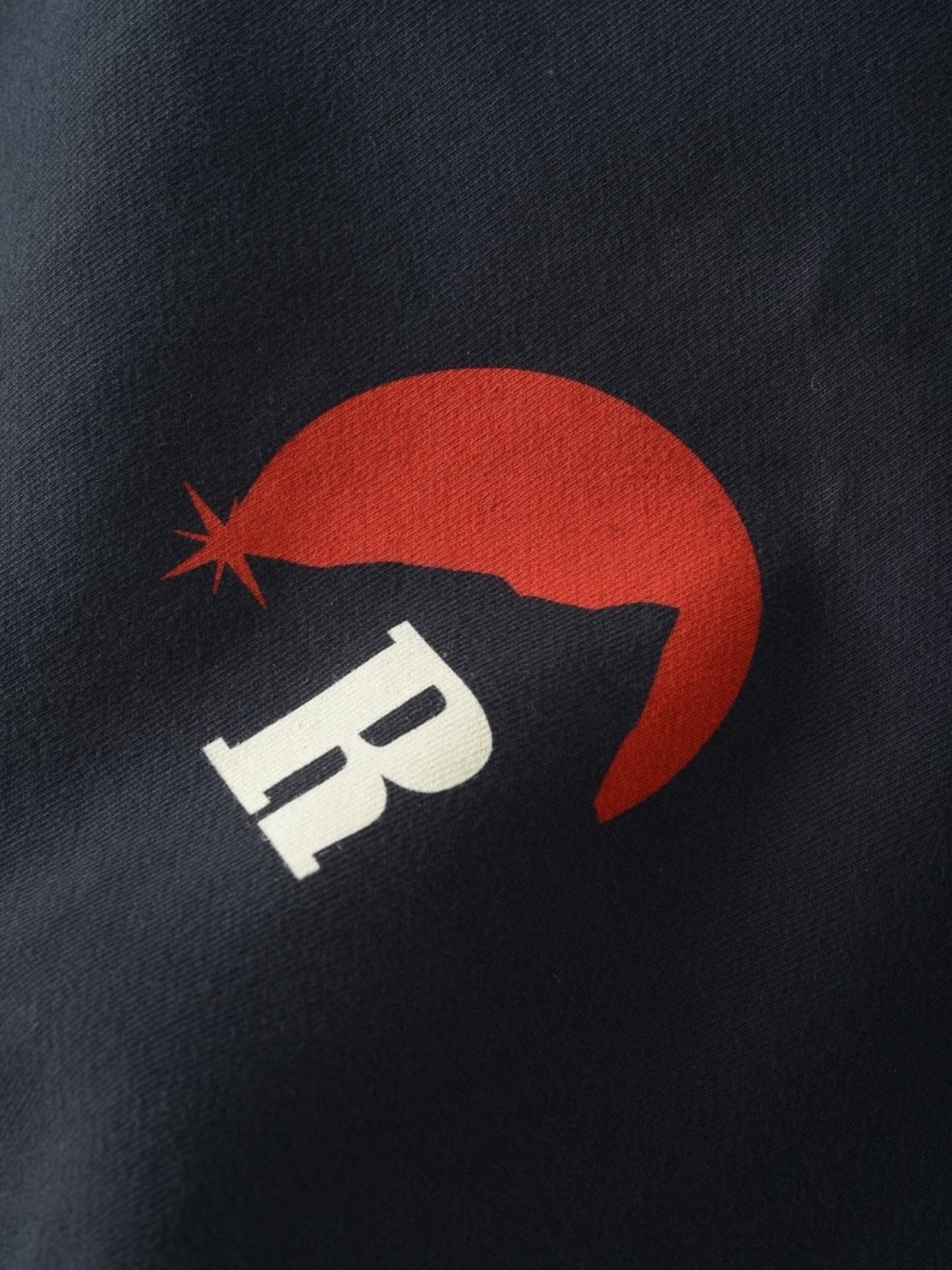 Rhude Moonlight Regatta Hoodie Vtg Black/Red/Blue