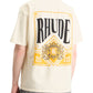 Rhude Playing Card Tee Vtg White/Yellow
