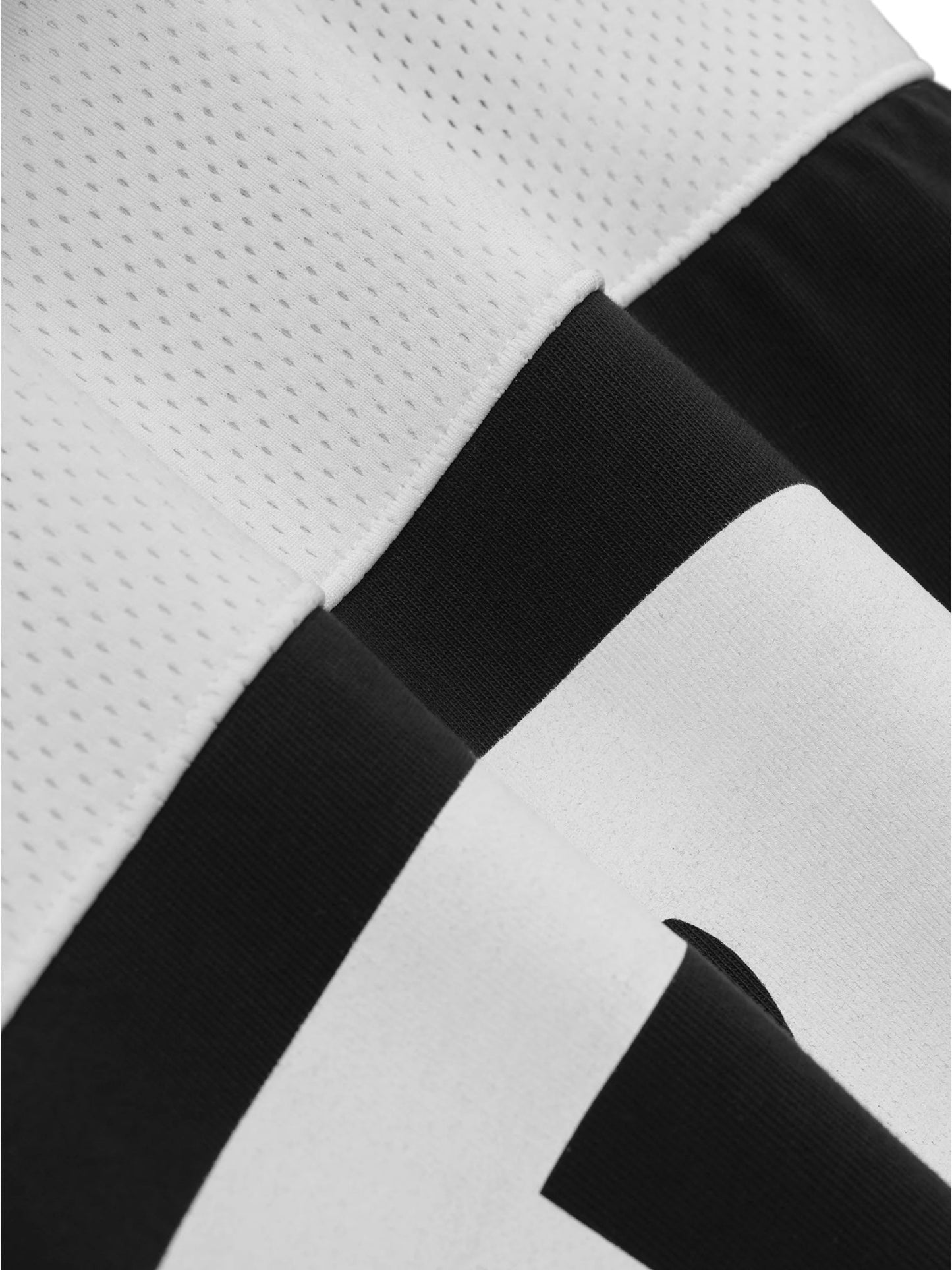 Rhude Racing Panel LS Shirt Black/White